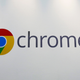 A Chrome logo at a Google event in New York in 2013, which is probably also the date you last heard of Chrome apps.